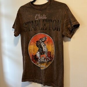 NWT Chris Stapleton graphic tee Size: Small